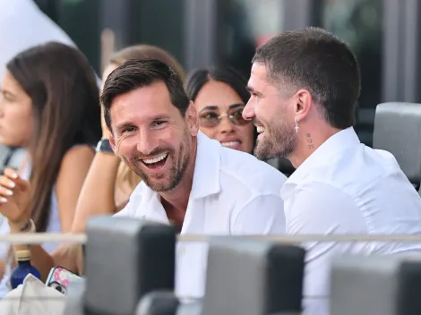 De Paul é apresentado no Inter Miami e celebra reencontro com Messi