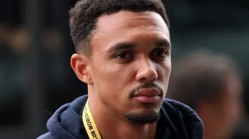 Real Madrid define Alexander-Arnold como cobrador das bolas paradas. (Photo by Luke Hales/Getty Images)