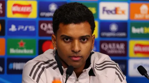 Rodrygo quer jogar no Liverpool. (Photo by Molly Darlington/Getty Images)