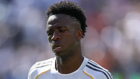 Vinicius Junior em jogo do Real Madrid