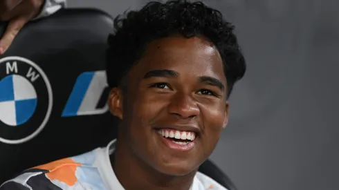 Endrick não pensa em deixar o Real Madrid.