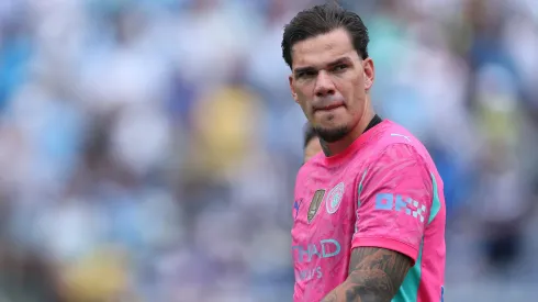 Ederso, goleiro do Manchester City. Foto: Dan Mullan