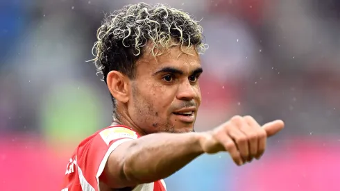 Luis Díaz, jogador do Bayern de Munique. (Photo by Christian Kaspar-Bartke/Getty Images)