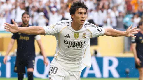 Em alta no Real Madrid, Gonzalo García é procurado por times da Premier League e decide permanecer. (Photo by Megan Briggs/Getty Images)