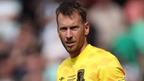 BOURNEMOUTH, ENGLAND – AUGUST 25: Goalkeeper Neto of AFC Bournemouth during the Premier League match between AFC Bournemouth and Newcastle United FC at Vitality Stadium on August 25, 2024 in Bournemouth, England. (Photo by Eddie Keogh/Getty Images)