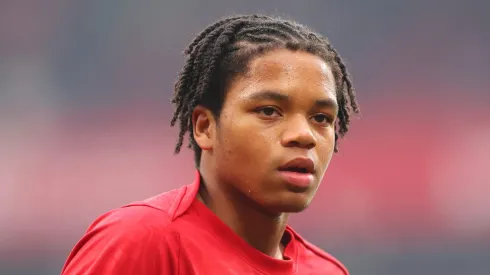 Rio Ngumoha, o Lamine Yamal de Liverpool. Foto Jan Kruger/Getty Images)