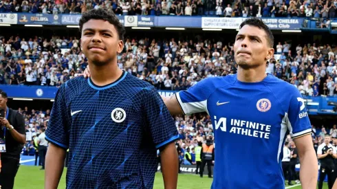 Isago, filho de Thiago Silva, é uma das revelações do Chelsea • Foto: Darren Walsh/Chelsea FC via Getty Images
