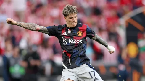 Chelsea é informado que Garnacho recusou proposta da Europa e Arábia. (Photo by Clive Brunskill/Getty Images)