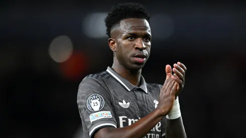 Vinicius Junior durante jogo do Real Madrid (Foto: Justin Setterfield/Getty Images)