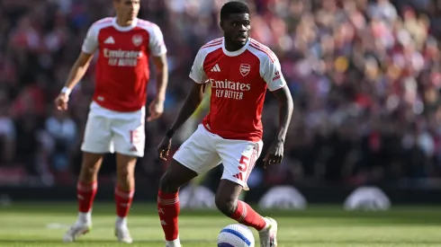 Partey em ação pelo Arsenal (Photo by Mike Hewitt/Getty Images)