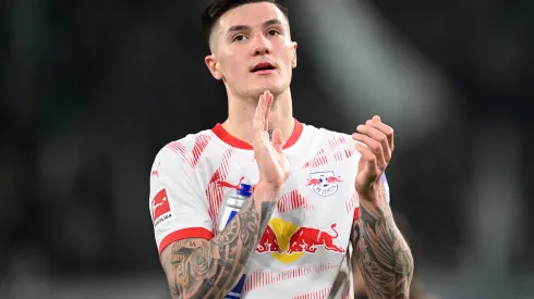 Manchester United sobe oferta por Sesko e mantém Vlahovic como alternativa<br />
(Photo by Stuart Franklin/Getty Images)