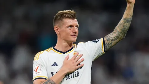 Real Madrid sonha em substituir Toni Kroos e quer Rodri, Mac Allister ou Enzo Fernández. (Photo by Angel Martinez/Getty Images)