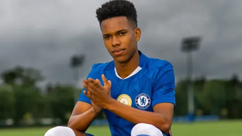 Estêvão é o novo reforço do Chelsea – Foto: Chelsea/redes sociais