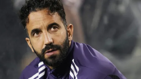 Ruben Amorim, técnico do Manchester United. (Photo by Patrick McDermott/Getty Images)