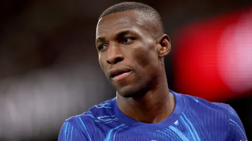 Nicolas Jackson, atacante do Chelsea., Foto: Carl Recine/Getty Images)