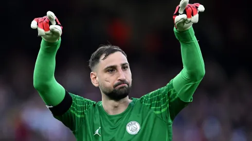 Goleiro do PSG, Donnarumma, que está na mira de vários clubes. foto: Justin Setterfield/Getty Images