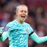 Hanna Hampton revela ‘tática’ para confundir Cata Coll na final da Eurocopa Feminina e goleira espanhola responde