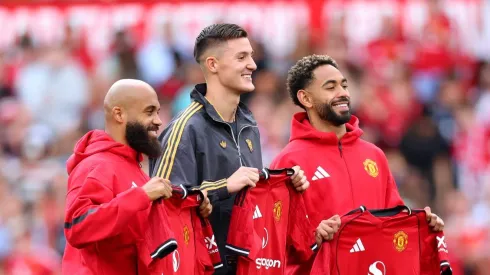 Manchester United apresenta novo trio de ataque. Foto: Molly Darlington/Getty Images)