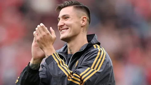 Manchester United não para em Sesko e pode anunciar atacante do Brasileirão (Photo by Matt McNulty/Getty Images)