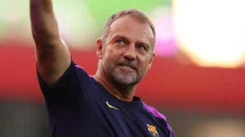 Barcelona libera Marc Bernal para reforçar o time de Flick no Joan Gamper. Foto: Judit Cartiel/Getty Images