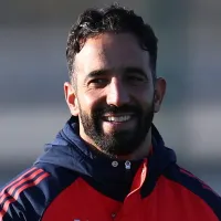 Ruben Amorim sorri ao ser perguntado sobre a chegada de Donnarumma no Manchester United