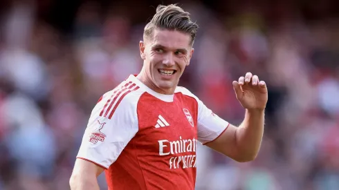 Gyokeres, centroavante do Arsenal. (Foto: Alex Pantling/Getty Images)