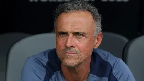 Luis Enrique, treinador do PSG (Foto: Alex Grimm/Getty Images)