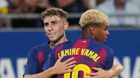 PSG tenta contratação de Fermín Lopez, do Barcelona. Foto: Alex Caparros/Getty Images)