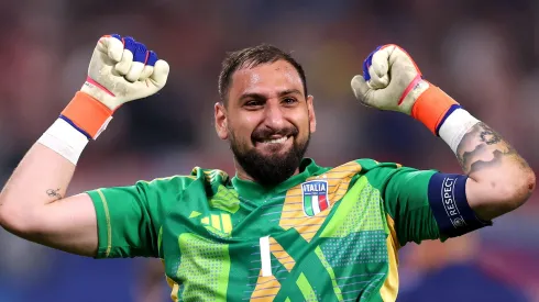 Gianluigi Donnarumma, goleiro que se despediu do PSG e está em negociações com o Manchester City. Foto: Julian Finney/Getty Images