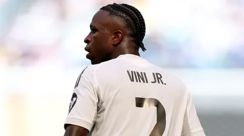 Vinicius Junior em jogo do Real Madrid (Foto: Dan Mullan/Getty Images)