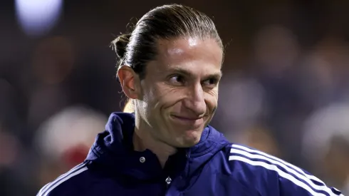 Filipe Luis adia conversas para renovar com o Flamengo em meio a interesse do Atlético de Madrid. (Photo by Ricardo Moreira/Getty Images)