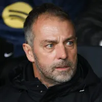 Hansi Flick, treinador do Barcelona, não gostou da saída do zagueiro Iñigo Martínez para o Al-Nassr