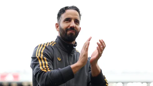 Ruben Amorim, técnico do Manchester United. (Photo by Matt McNulty/Getty Images)