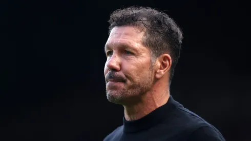 Simeone é o técnico do Atlético de Madrid. (Photo by George Wood/Getty Images)