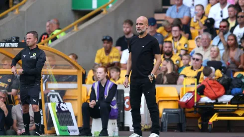 Guardiola, técnico do Manchester City. (Photo by Michael Regan/Getty Images)