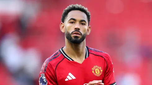 Manchester United perde, mas Ruben Amorim aprova Matheus Cunha. Foto: Michael Regan/Getty Images