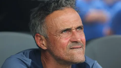 Luis Enrique, técnico do PSG. (Photo by Alex Grimm/Getty Images)