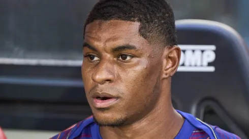 Olmo, do Barcelona, não aceitará banco após chegada de Rashford. Foto: Rafa Babot/Getty Images