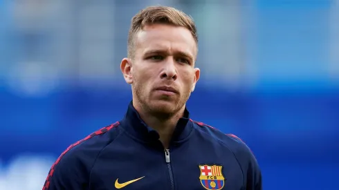 Arthur Melo pelo Barcelona. Foto: Juan Manuel Serrano Arce/Getty Images