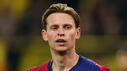 Frenkie de Jong pelo Barcelona (Foto: Dean Mouhtaropoulos/Getty Images)