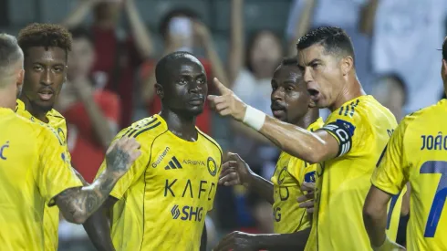 Jogadores do Al-Nassr. (Foto: Yu Chun Christopher Wong/Eurasia Sport Images/Getty Images)
