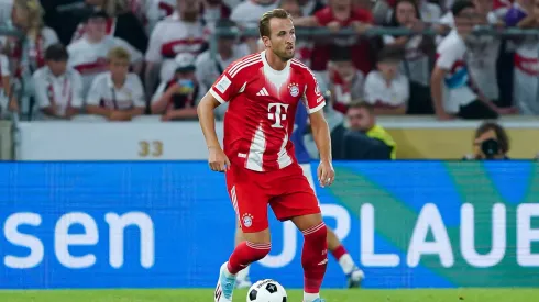 Harry Kane em ação pelo Bayern de Munique. (Photo by Daniela Porcelli/Getty Images)
