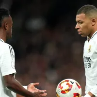 Vini Jr e Mbappé são detonados pela torcida do Real Madrid após 1° tempo contra o Osasuna