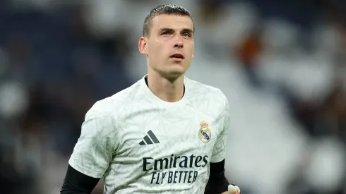 Manchester United quer anunciar Lunin e Real Madrid pode acelerar processo para contratar Pedro Morisco. (Photo by Florencia Tan Jun/Getty Images)