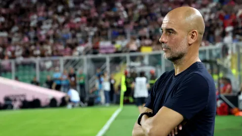 Guardiola em partida do Manchester City