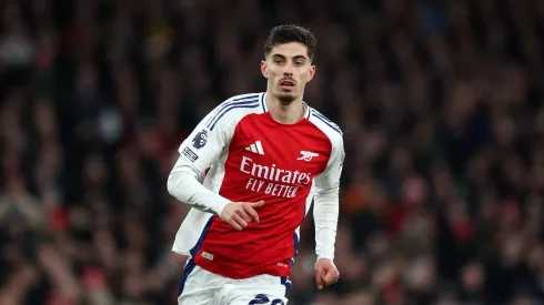 Kai Havertz em ação pelo Arsenal. Foto: Alex Pantling/Getty Images