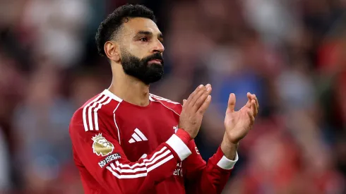 Salah é o craque do Liverpool. (Photo by Michael Steele/Getty Images)