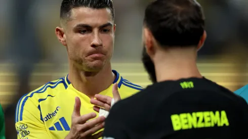 Cristiano Ronaldo e Benzema. (Photo by Yasser Bakhsh/Getty Images)