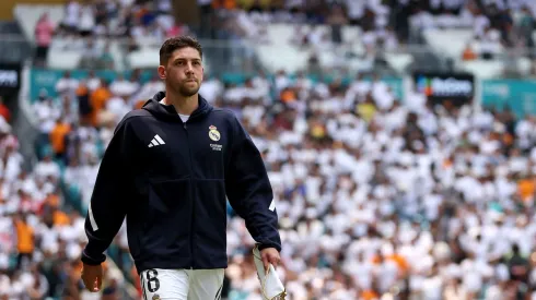 Após liderar a Europa em minutos na última temporada, Federico Valverde terá participação mais controlada pelo Real Madrid. (Foto de Megan Briggs/Getty Images)