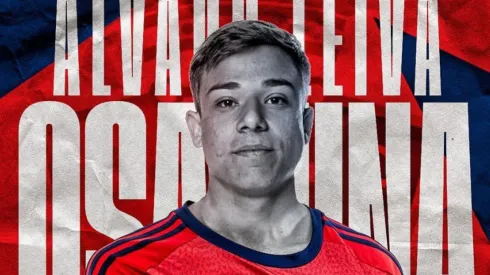 Álvaro chegou a ser emprestado ao Osasusa recentemente (Divulgação- Osasuna)